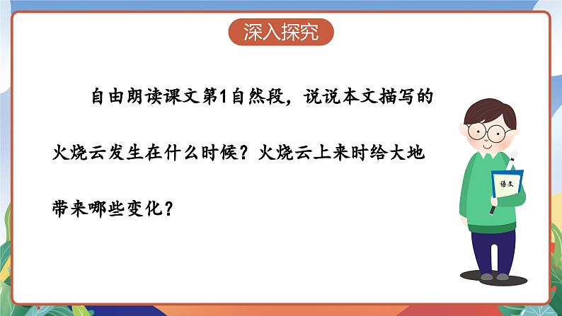 人教部编版语文三年级下册 第二十四课《火烧云》第二课时 课件+教案+分层练习+学习任务单06