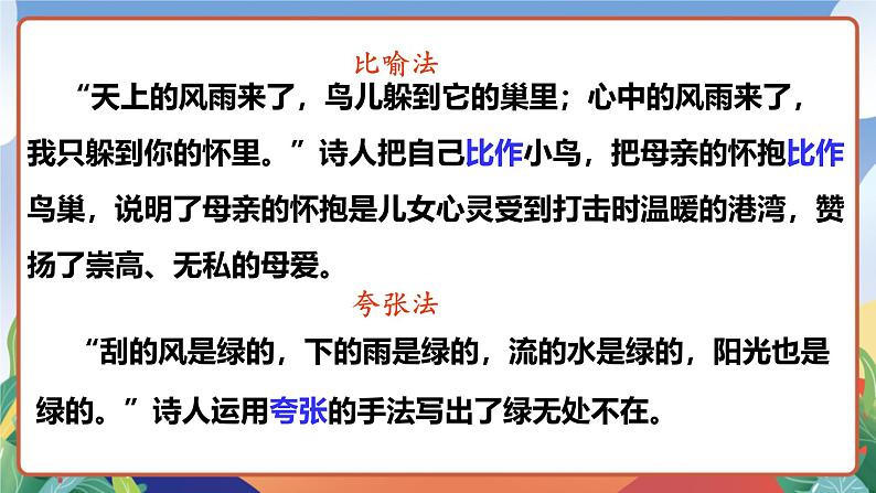 人教部编版语文四年级下册 综合性学习：轻叩诗歌大门 课件第5页