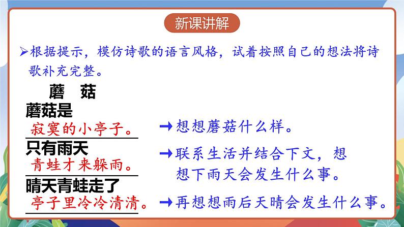 人教部编版语文四年级下册 综合性学习：轻叩诗歌大门 课件第8页