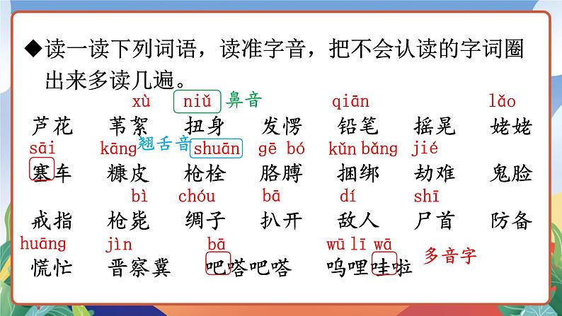 人教部编版语文四年级下册 19《小英雄雨来(节选)》课件第8页