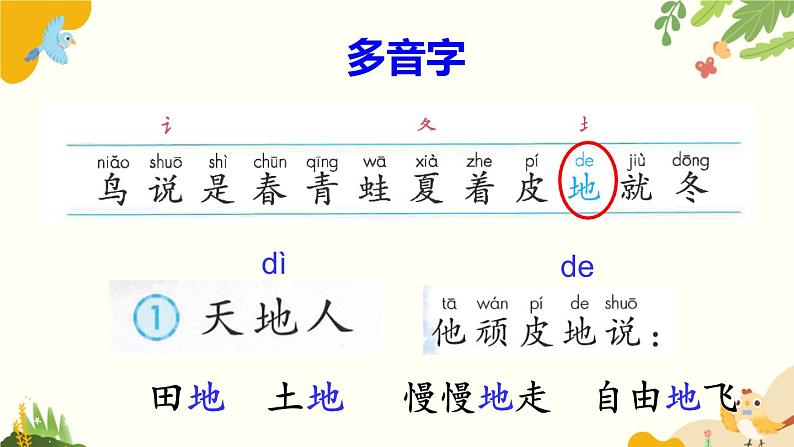 语文统编版（2024）一年级上册 4 四季课件第5页