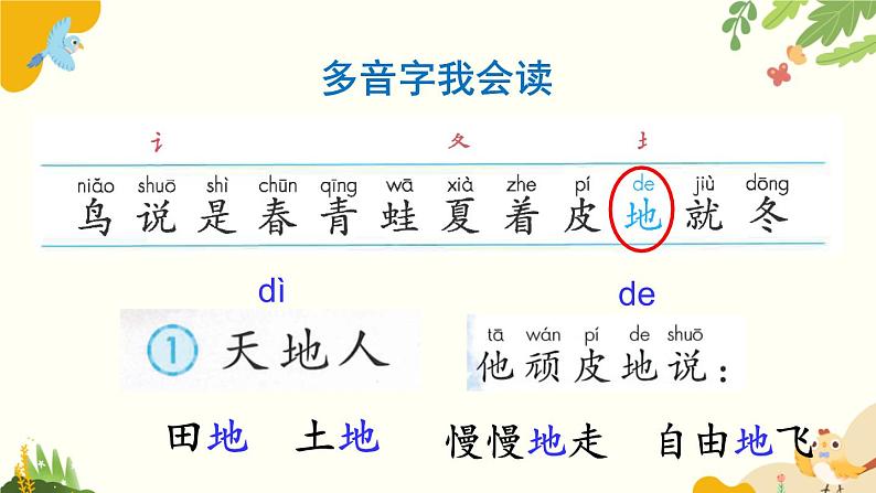 语文统编版（2024）一年级上册 4 四季课件第5页