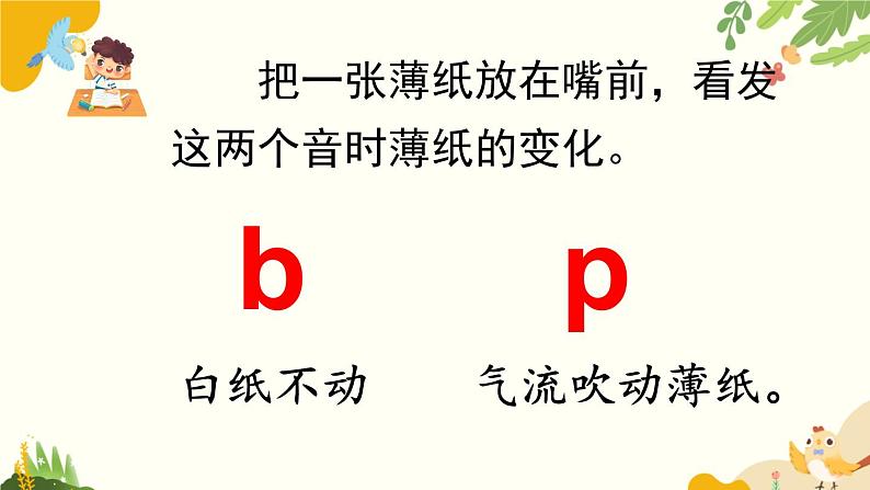 语文统编版（2024）一年级上册 汉语拼音3 b p m f课件第6页