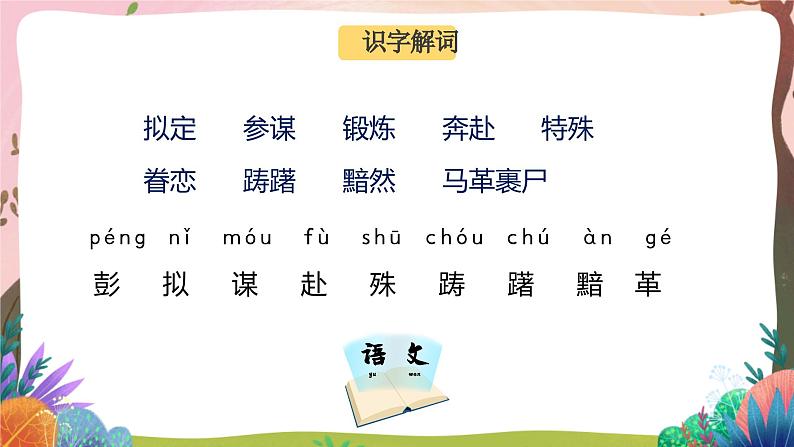 人教部编版语文五年级下册 第10课《青山处处埋忠骨》第一课时 课件第3页