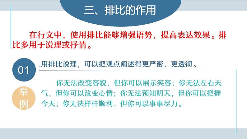 全国通用专题十四——排比修辞手法课件第8页