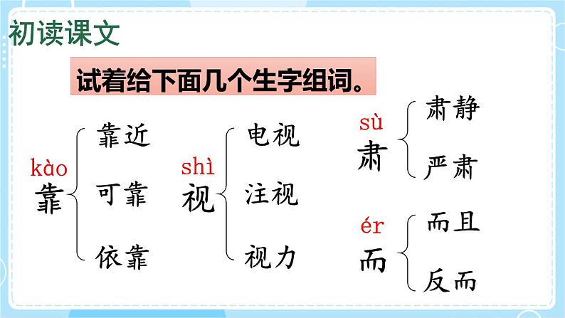 【核心素养】部编版小学语文二下  13 画杨桃 第1课时课件第8页