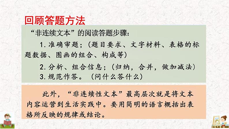 五年级上册语文期末复习 专题8 非连续性文本阅读（课件）2024-2025学年第一学期 部编版第8页