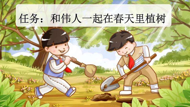 【核心素养】部编版小学语文二年级下册 4 邓小平爷爷植树 课件第2页