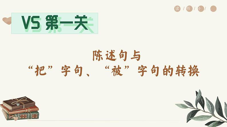 句子转换——句子转换——第一课时把字句被字句肯定句双重否定句及陈述句与反问句的转换课件第4页