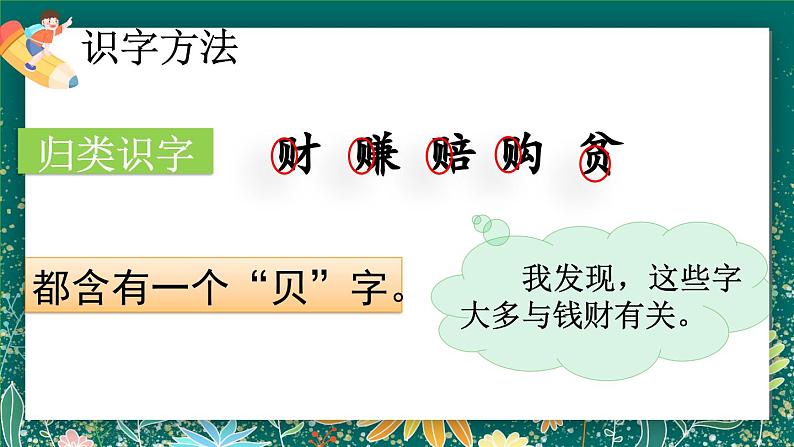 【核心素养】部编版小学语文二年级下册 3 “贝” 的故事 课件第7页