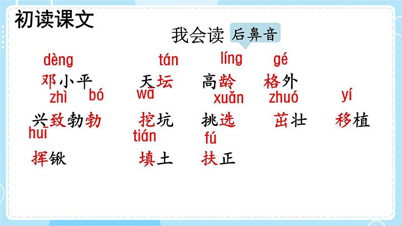 核心素养】部编版小学语文二下 4 邓小平爷爷植树 第1课时课件第5页