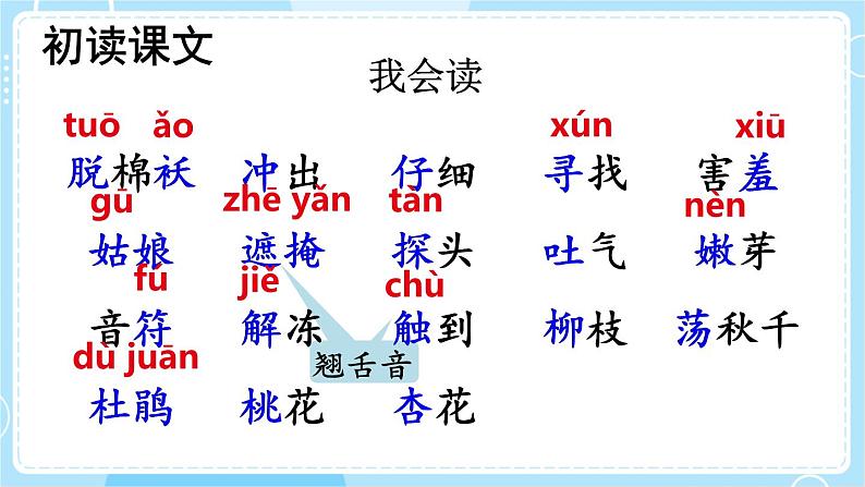 核心素养】部编版小学语文二下 2 找春天 第1课时课件第4页