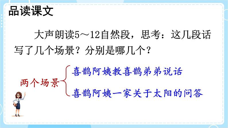 核心素养】部编版小学语文二下 9 枫树上的喜鹊 第2课时 课件第4页