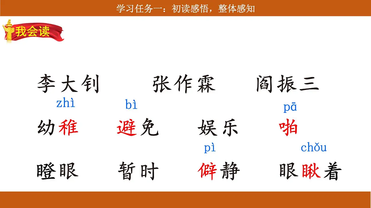 六下 11《十六年前的回忆》课件第7页