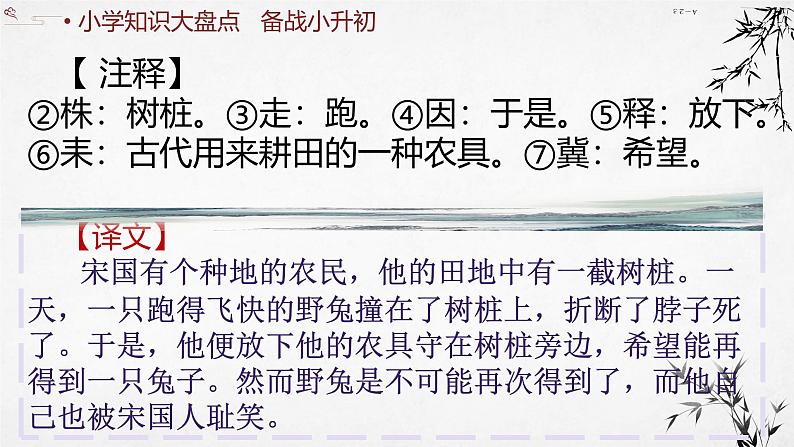 小学教材中必背文言文第一课时第7页