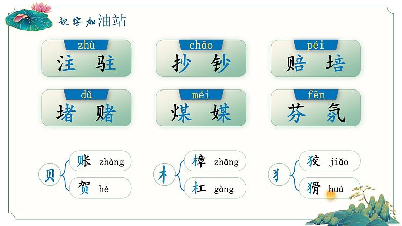 部编版四年级语文上册《语文园地二》优质课件第3页