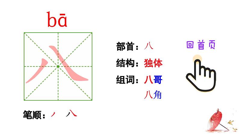 2024小学一年级上册第1单元语文园地一（笔顺）课件第2页