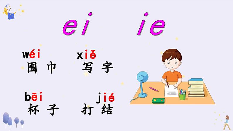 2024小学一年级上册第4单元汉语拼音12 ie üe er（课件）第7页