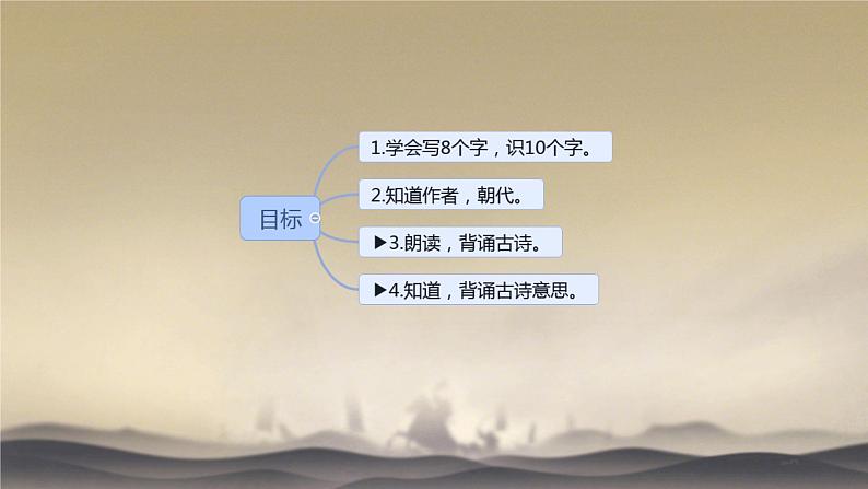 1古诗二首 复习测试 （课件）-2024-2025学年语文二年级下册统编版3第2页