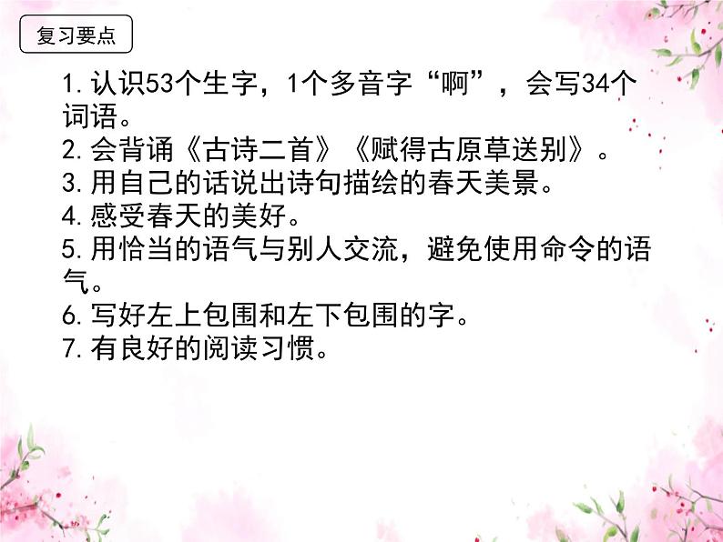 第一单元本单元综合与测试（课件）-2024-2025学年语文二年级下册统编版第3页