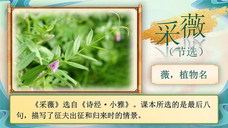 1.《采薇》（节选）第5页