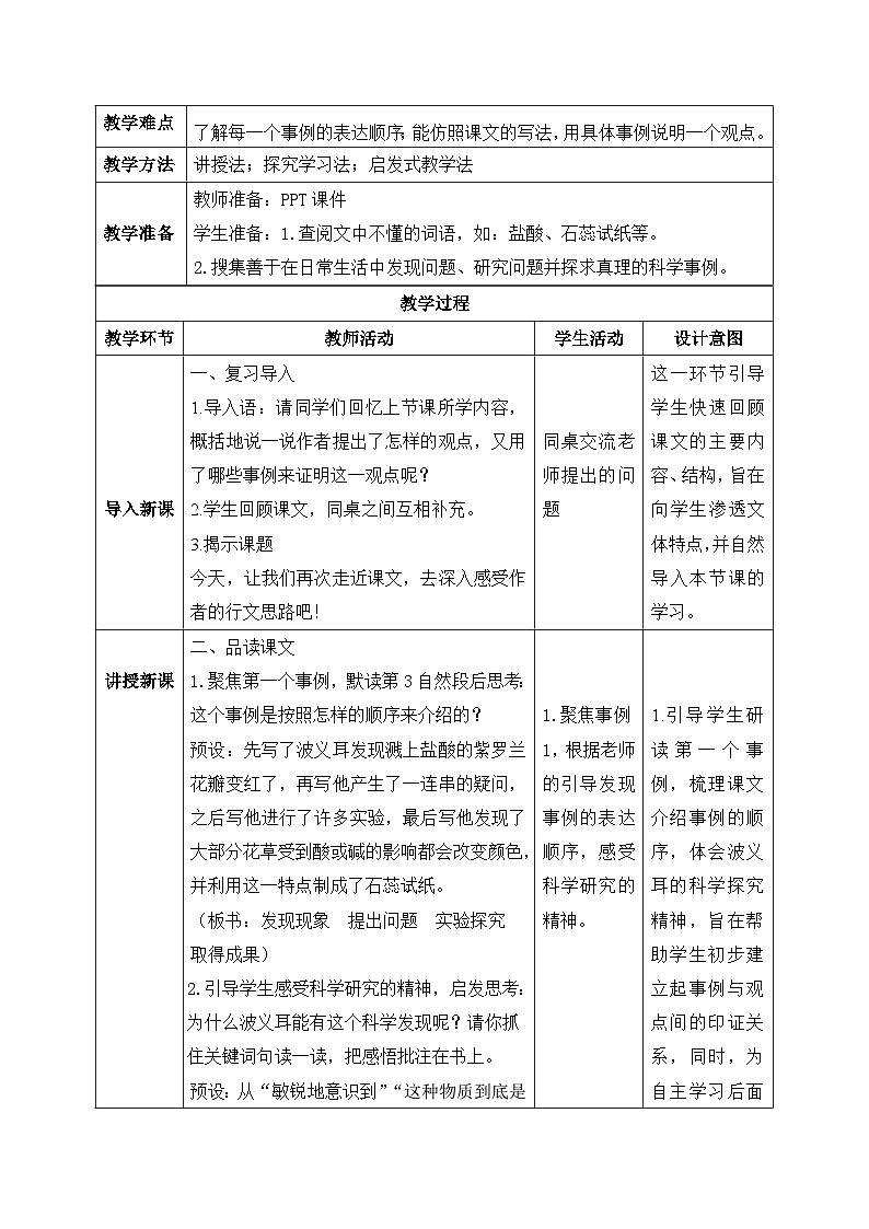 【核心素养】部编版小学语文六年级下册15《真理诞生于一百个问号之后》第二课时 教学设计（含教学反思）第3页
