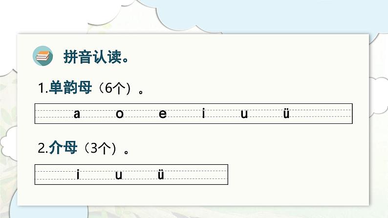 2024-2025学年一年级上学期语文第二单元期末复习PPT课件（统编版）第3页