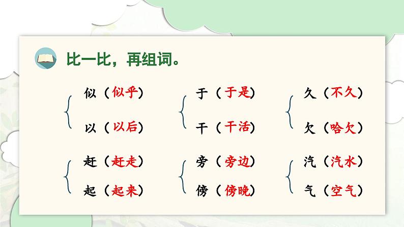 2024-2025学年二年级上学期语文第七单元期末复习PPT课件（统编版）第8页