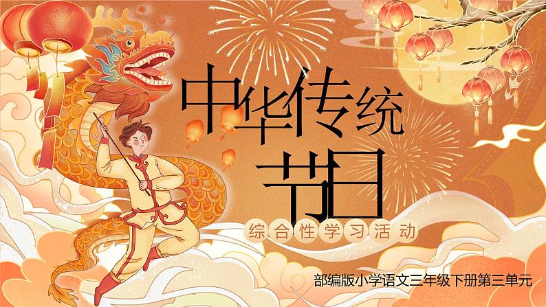 部编版2025春三年级下册语文第三单元《综合性学习——中华传统节日》 课件第2页