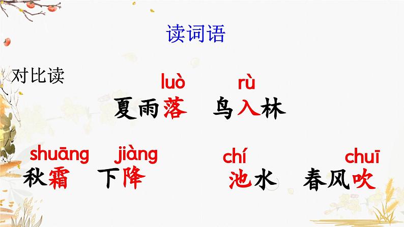 识字1 春夏秋冬第6页