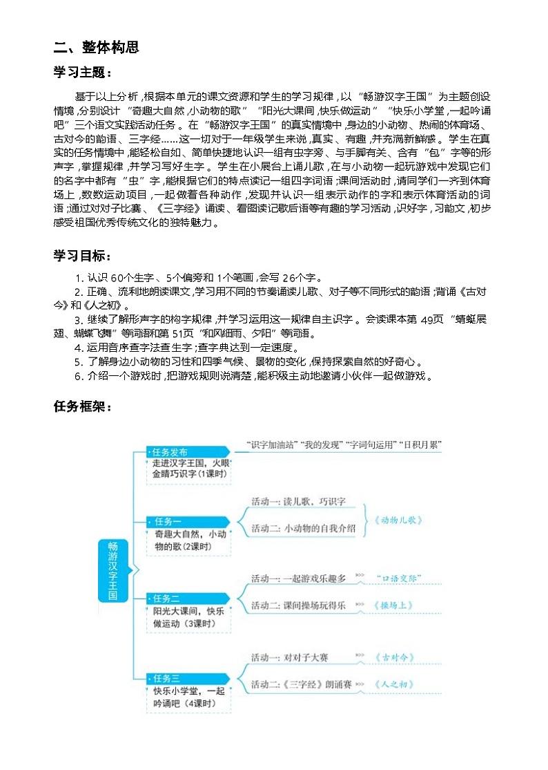 第五单元 畅游汉字王国第2页