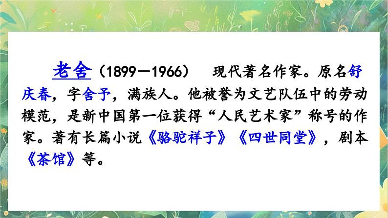 【核心素养】部编版小学语文六年级下册1 北京的春节课件第3页