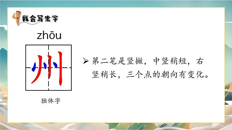 识字1 神州谣 课件第7页