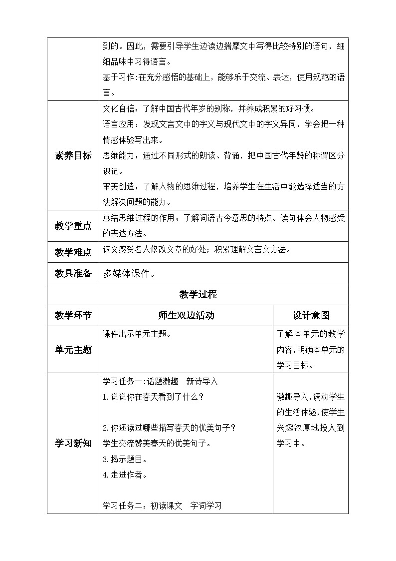 【备课无忧】统编版语文五下-语文园地六（教学设计含反思）第2页