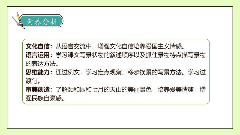 【备课无忧】统编版四下-习作例文：颐和园、七月的天山（课件）.pptx第4页