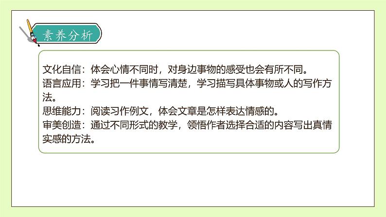 【备课无忧】统编版六下-习作例文：别了，语文课、阳光的两种用法（课件）.pptx第4页