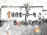 【核心素養(yǎng)-任務(wù)型】部編版語(yǔ)文四年級(jí)下冊(cè)第四單元《單元導(dǎo)讀：賞讀作家一字一句，感悟動(dòng)物深厚情感》課件+教案+音視頻素材