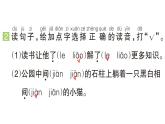 小学语文新部编版一年级下册第四单元9 端午粽（B）作业课件（2025春）