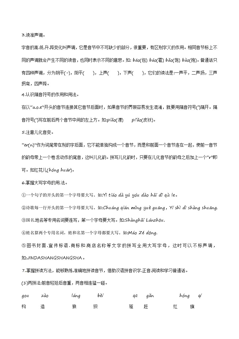 专题01字音-备战2025年小升初语文精讲精练必刷题(全国通用)(学生版+解析)第2页