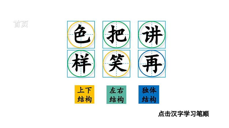 小学语文新部编版一年级下册8 夜色 笔顺教学课件2025春第2页