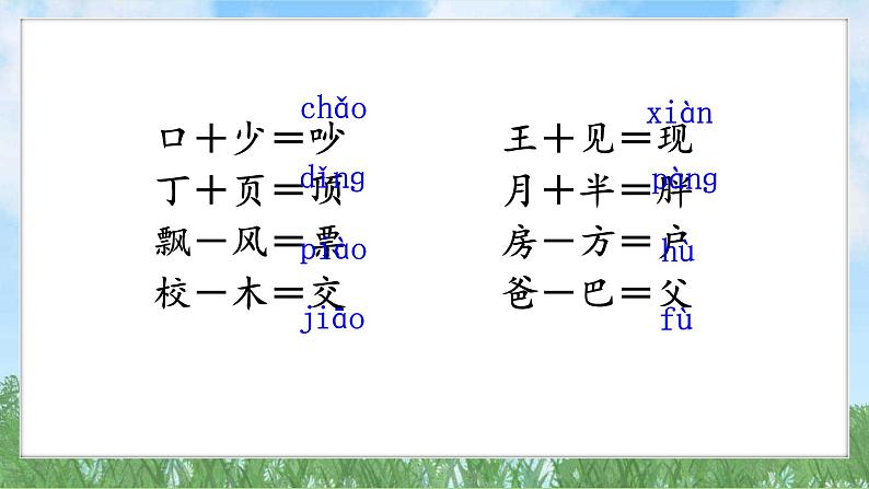 语文园地八（2025）统编版语文一年级下册PPT课件第3页