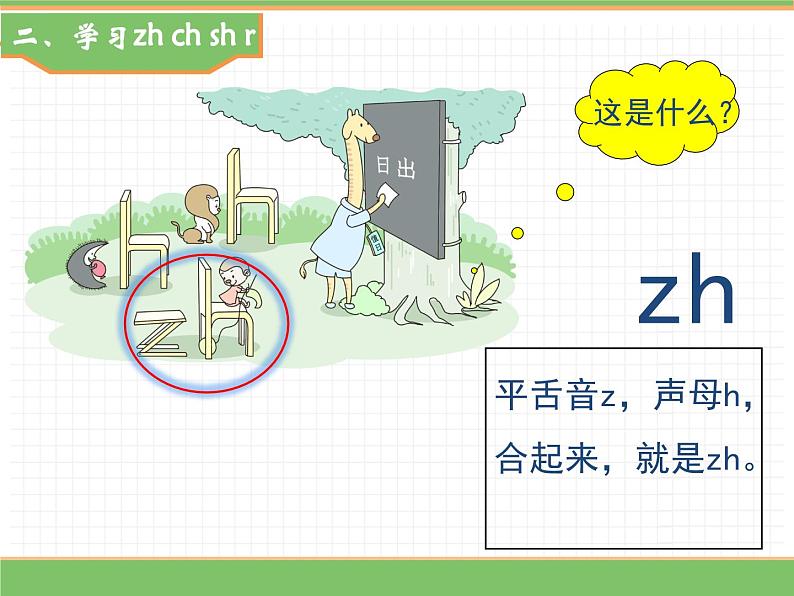 2024版小学语文一年级上册第三单元 8.zh ch sh r教学课件第4页