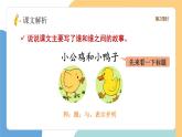 【新课标】统编版（2024）语文一年级下册  第三单元《小公鸡和小鸭子》课件（第2课时）（含课堂练习、课后习题）+教案（含教学反思）+说课稿+字体