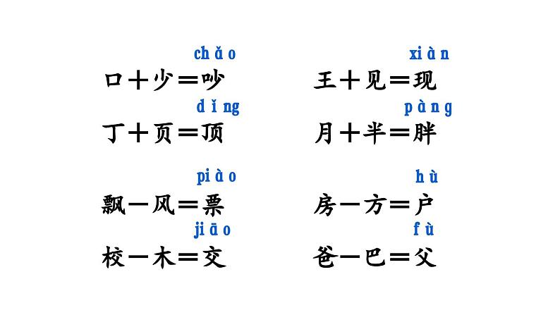 小学语文新部编版一年级下册第八单元语文园地八教学课件2025春第4页