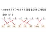 小学语文新部编版一年级下册第二单元3 我多想去看看课堂作业课件2025春