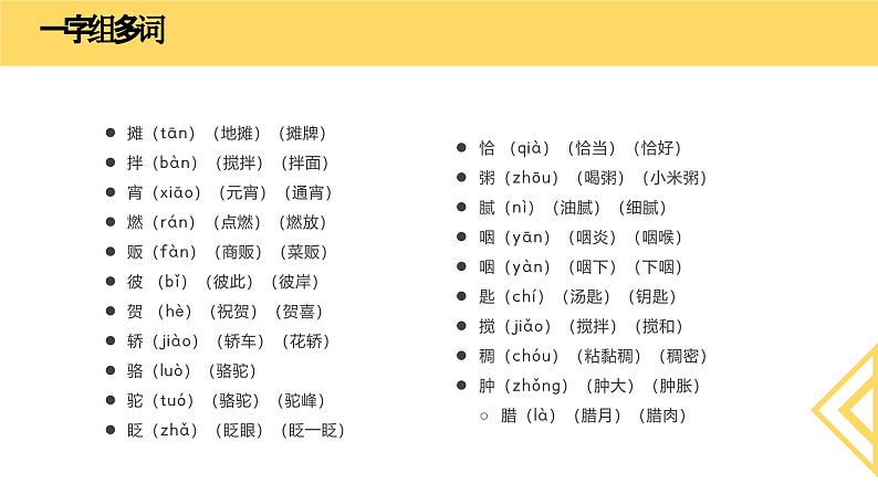 第一单元（复习课件）2024-2025学年六年级语文下册同步课堂 统编版第5页