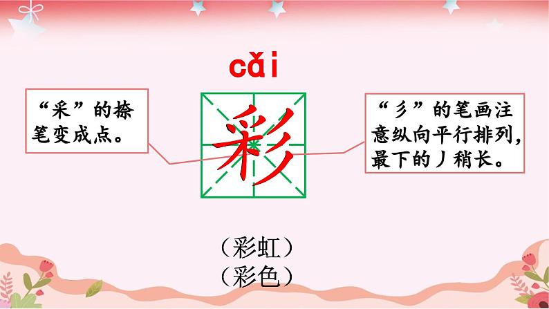 统编版小学语文二年级下册 课文3  8《彩色的梦》课件（第一课时）第3页