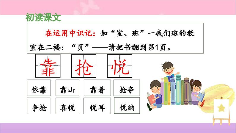 统编版小学语文二年级下册 课文4 13《画杨桃》 课件（第一课时）第8页