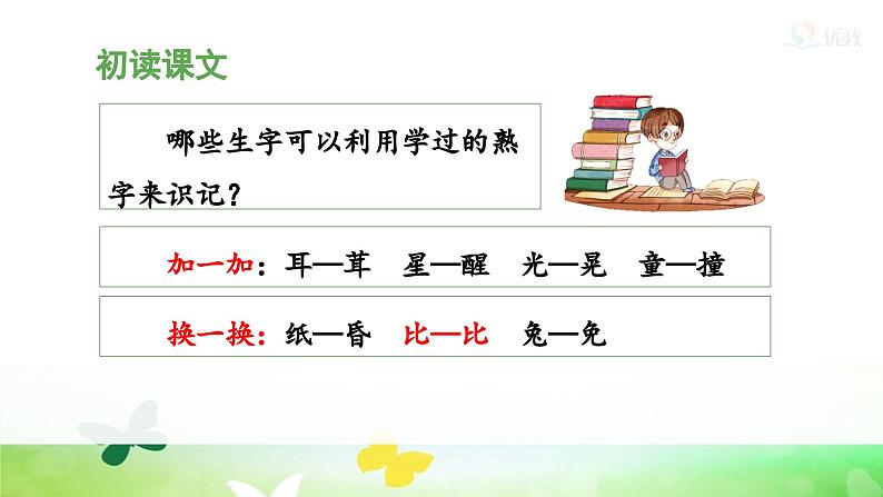 统编版小学语文二年级下册 课文3《我是一只小虫子》 课件（第一课时）第8页