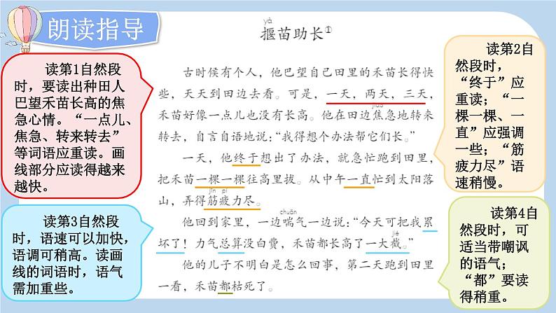 统编版小学语文二年级下册 课文4《揠苗助长》新课标课件第4页